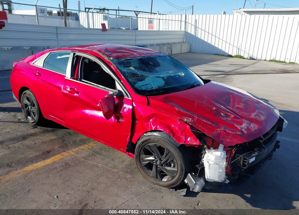 2021 HYUNDAI ELANTRA SEL VIN: 5NPLS4AGXMH029377