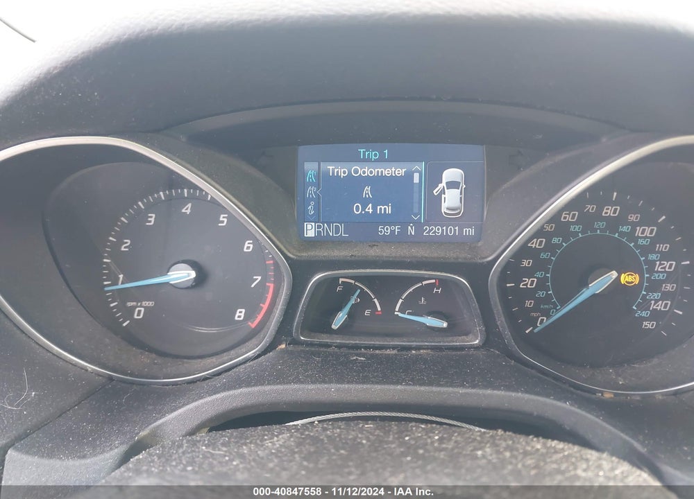 2012 FORD FOCUS SE VIN: 1FAHP3F2XCL346431