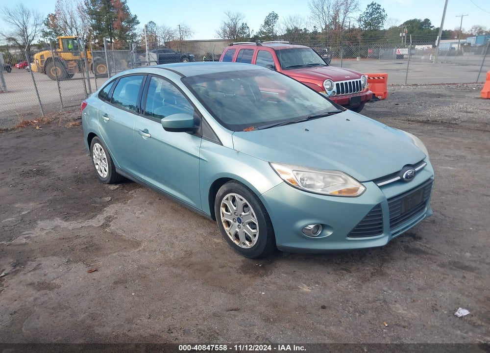 2012 FORD FOCUS SE VIN: 1FAHP3F2XCL346431