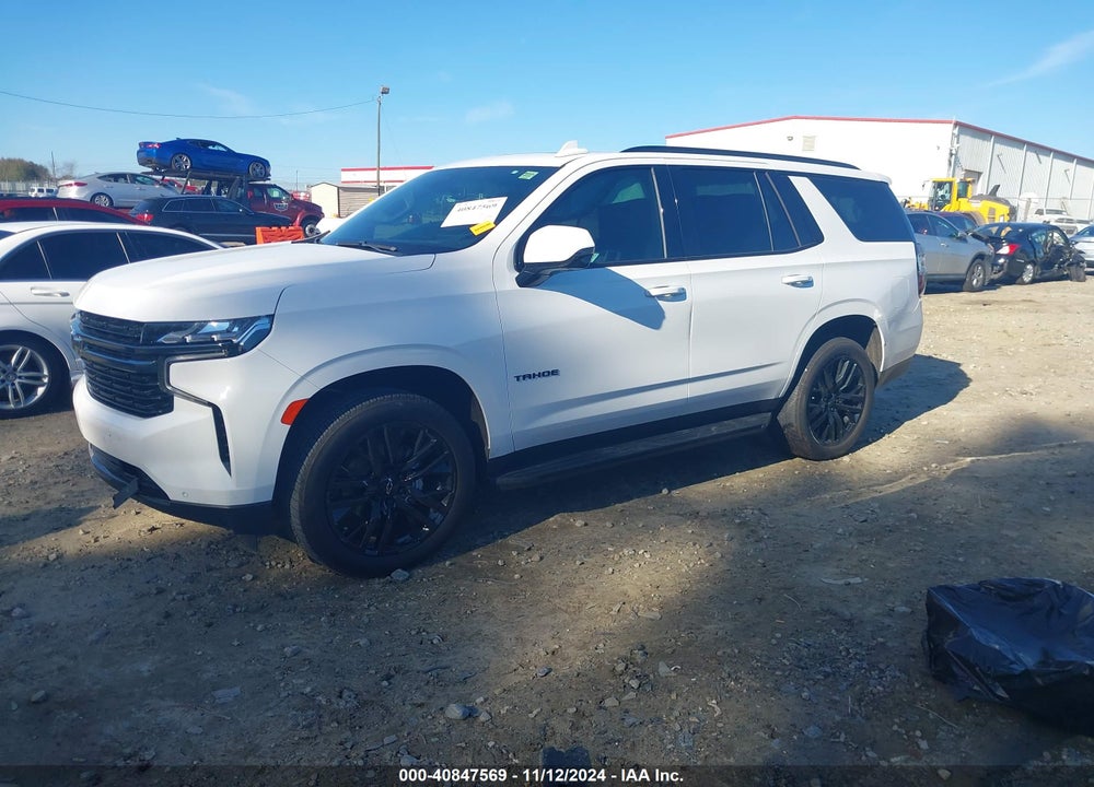 2021 CHEVROLET TAHOE 2WD RST VIN: 1GNSCRKT2MR466498