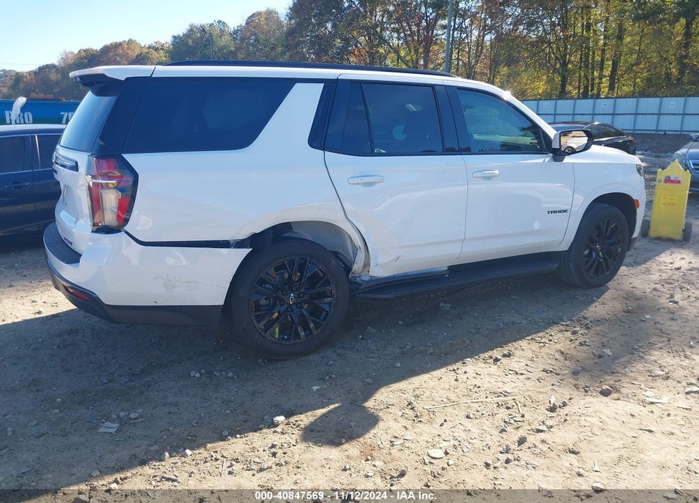 2021 CHEVROLET TAHOE 2WD RST VIN: 1GNSCRKT2MR466498