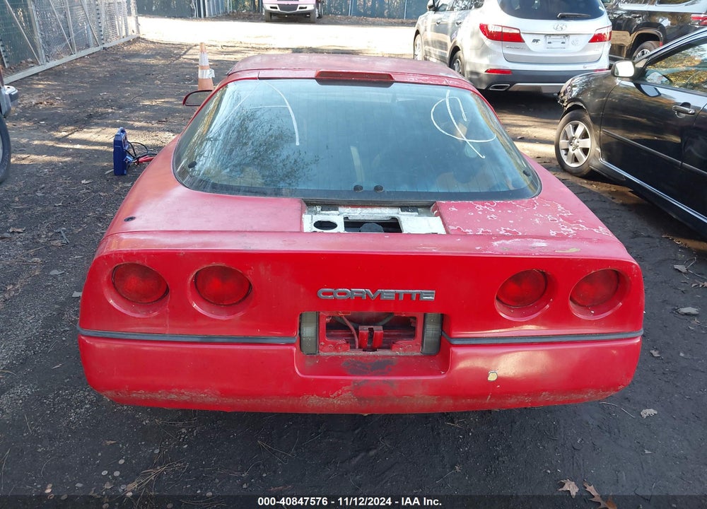 1989 CHEVROLET CORVETTE VIN: 1G1YY2181K5109187