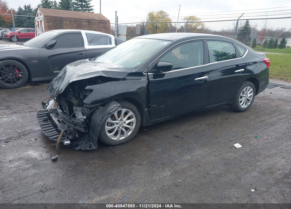 2019 NISSAN SENTRA SV VIN: 3N1AB7AP5KY444828