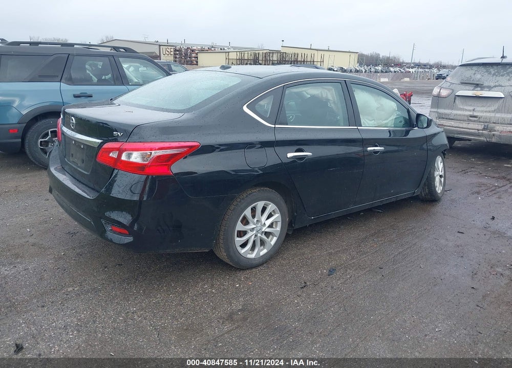 2019 NISSAN SENTRA SV VIN: 3N1AB7AP5KY444828