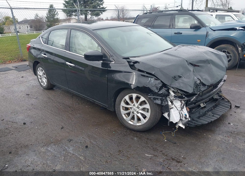 2019 NISSAN SENTRA SV VIN: 3N1AB7AP5KY444828