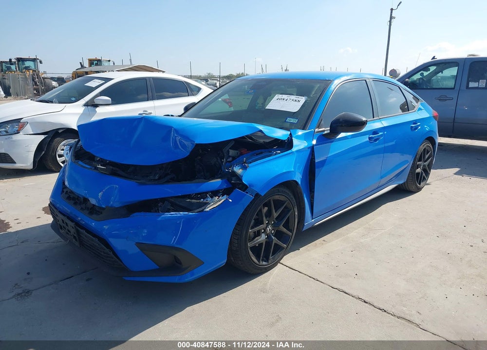 2022 HONDA CIVIC SPORT VIN: 19XFL2H8XNE018222