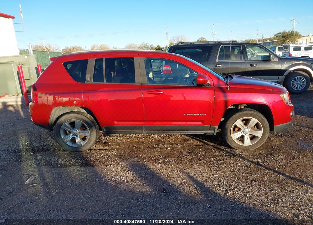 2016 JEEP COMPASS LATITUDE VIN: 1C4NJDEB8GD598488