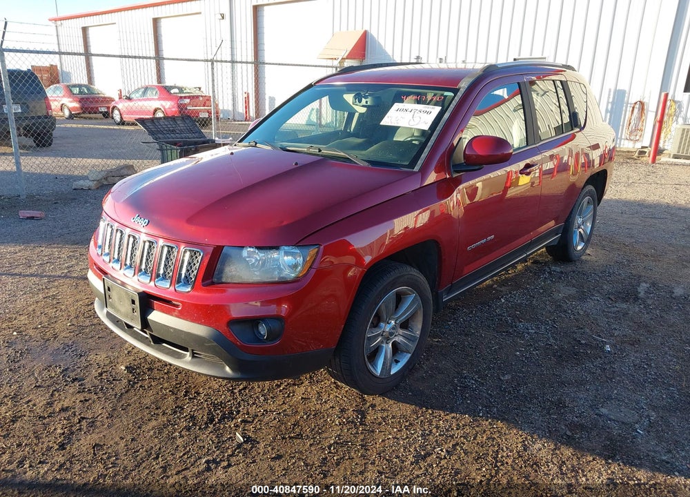 2016 JEEP COMPASS LATITUDE VIN: 1C4NJDEB8GD598488