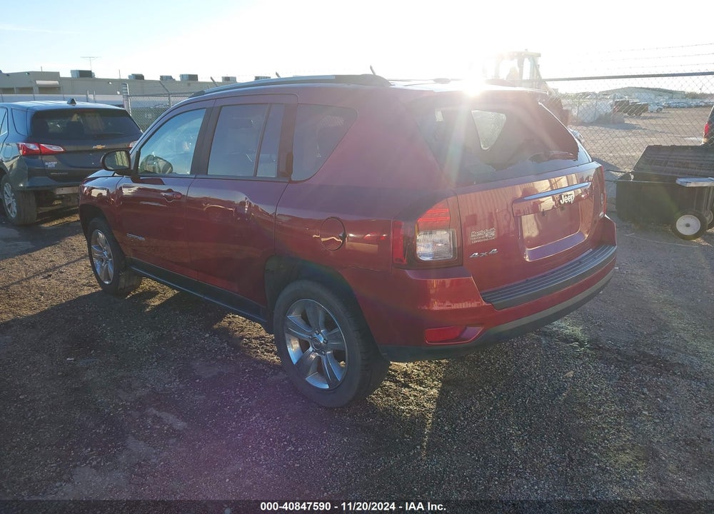 2016 JEEP COMPASS LATITUDE VIN: 1C4NJDEB8GD598488