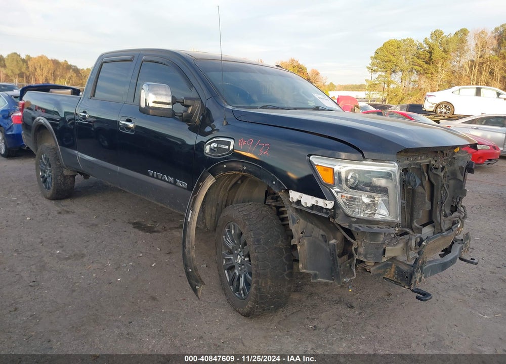 2016 NISSAN TITAN XD PLATINUM RESERVE DIESEL VIN: 1N6BA1F45GN506729