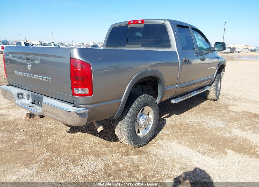 2005 DODGE RAM 2500 SLT/LARAMIE VIN: 3D7KS28D65G901954