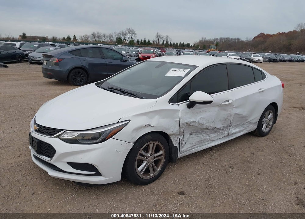 2016 CHEVROLET CRUZE LT AUTO VIN: 1G1BE5SM1G7267648