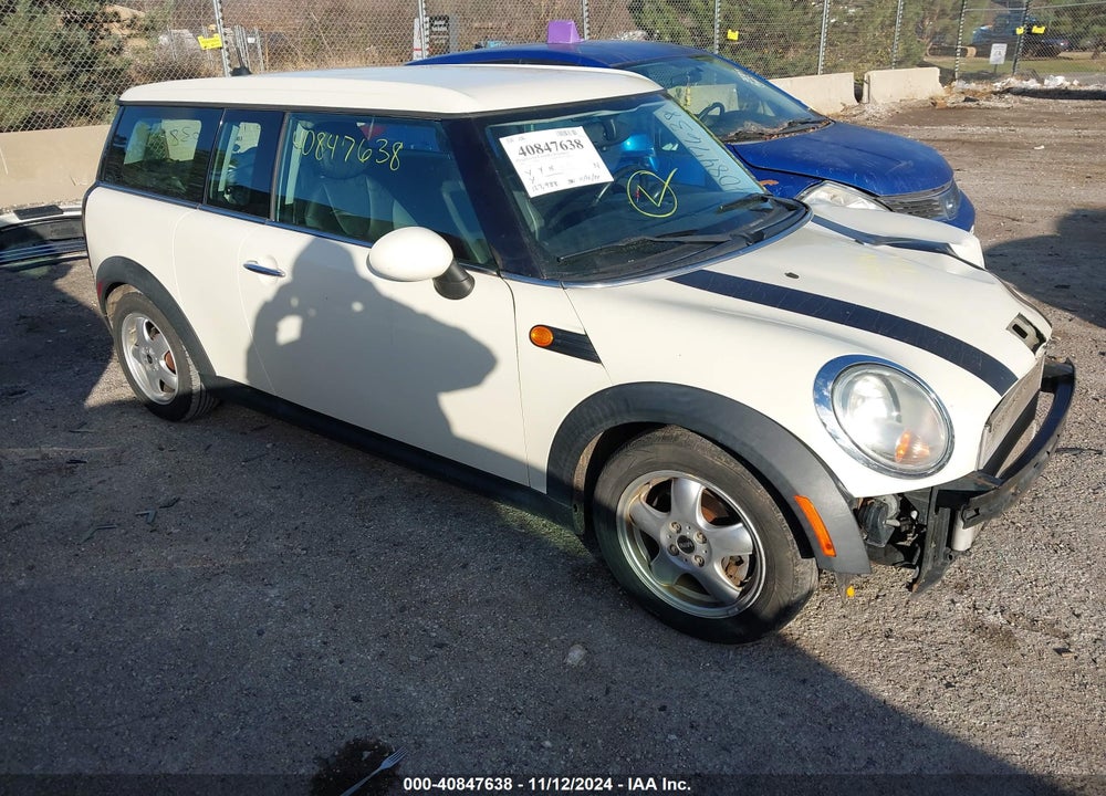 2009 MINI COOPER CLUBMAN VIN: WMWML33519TX35791