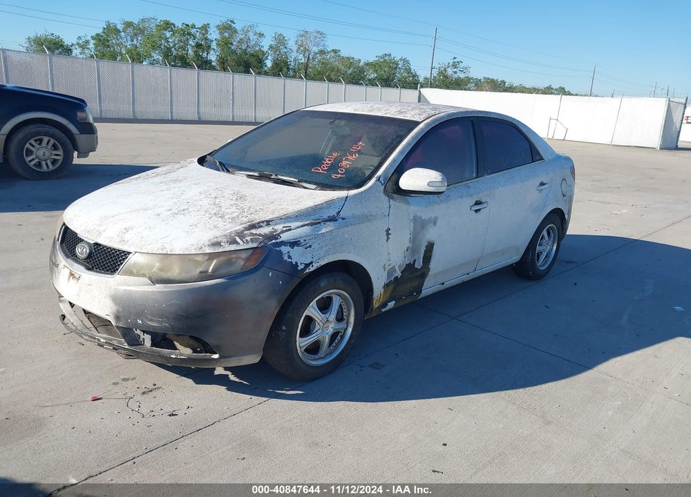 2010 KIA FORTE EX VIN: KNAFU4A27A5836198