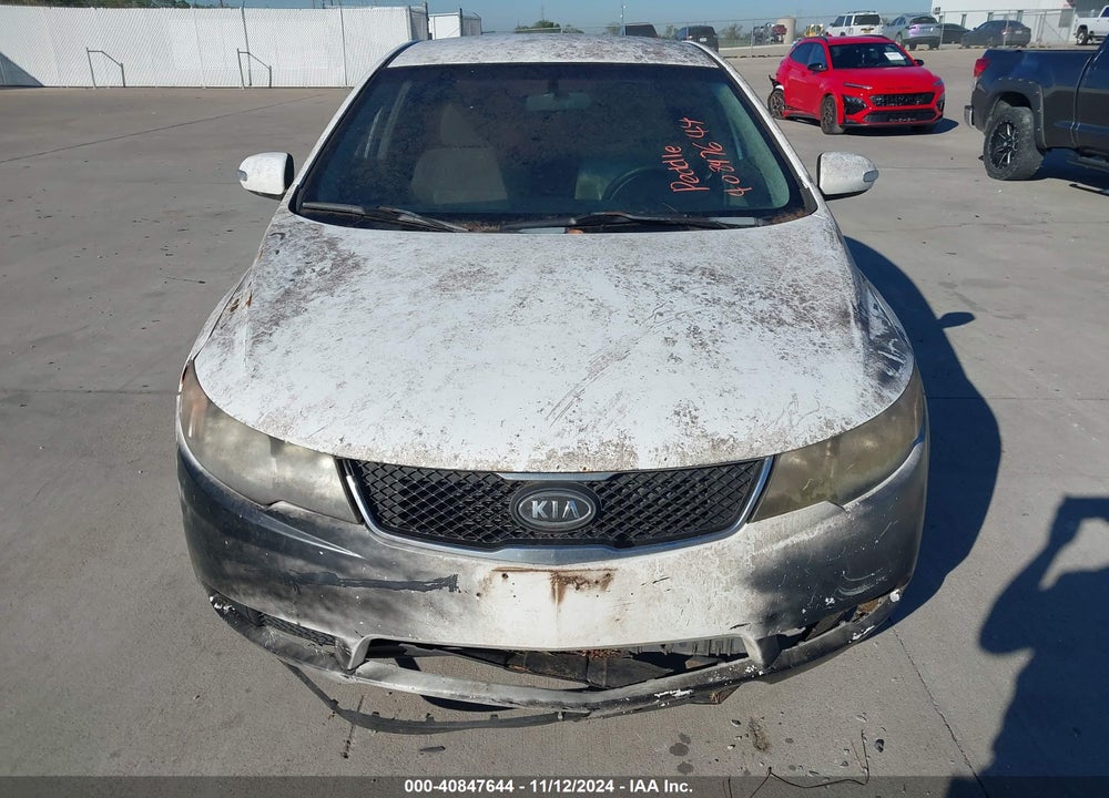 2010 KIA FORTE EX VIN: KNAFU4A27A5836198
