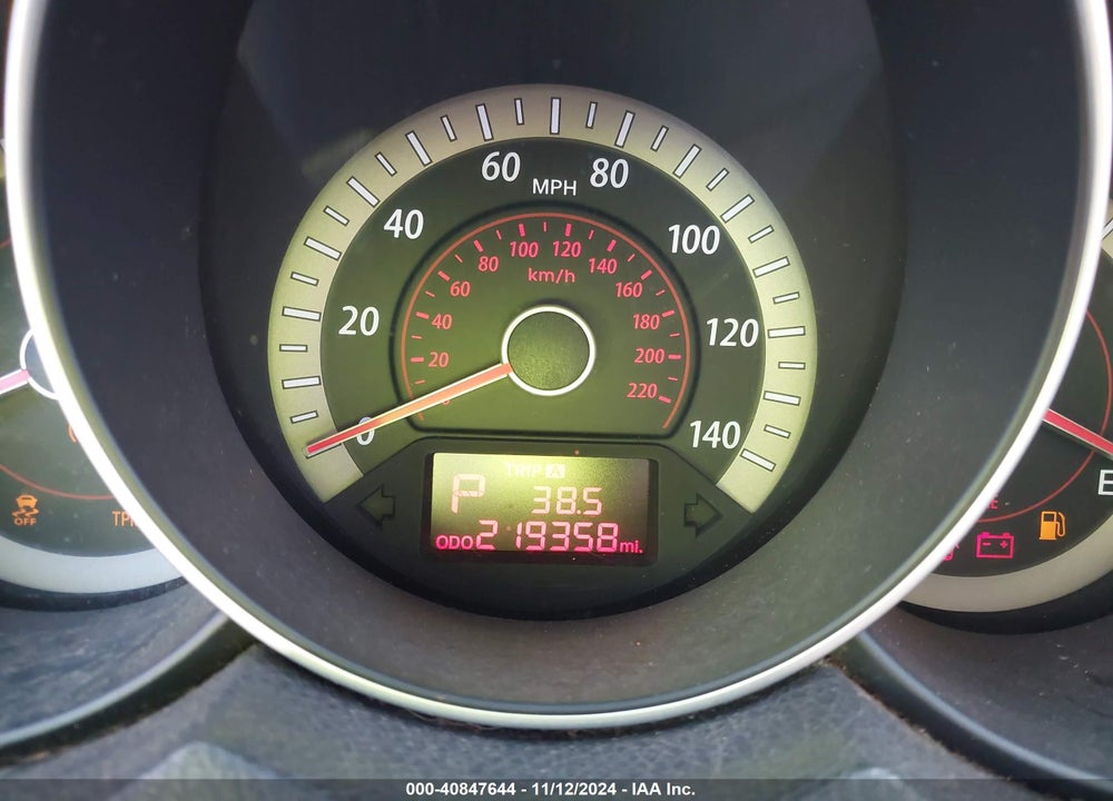2010 KIA FORTE EX VIN: KNAFU4A27A5836198