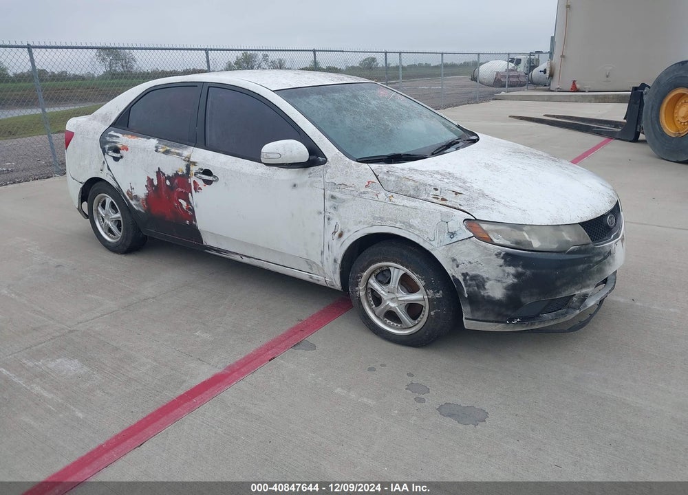 2010 KIA FORTE EX VIN: KNAFU4A27A5836198