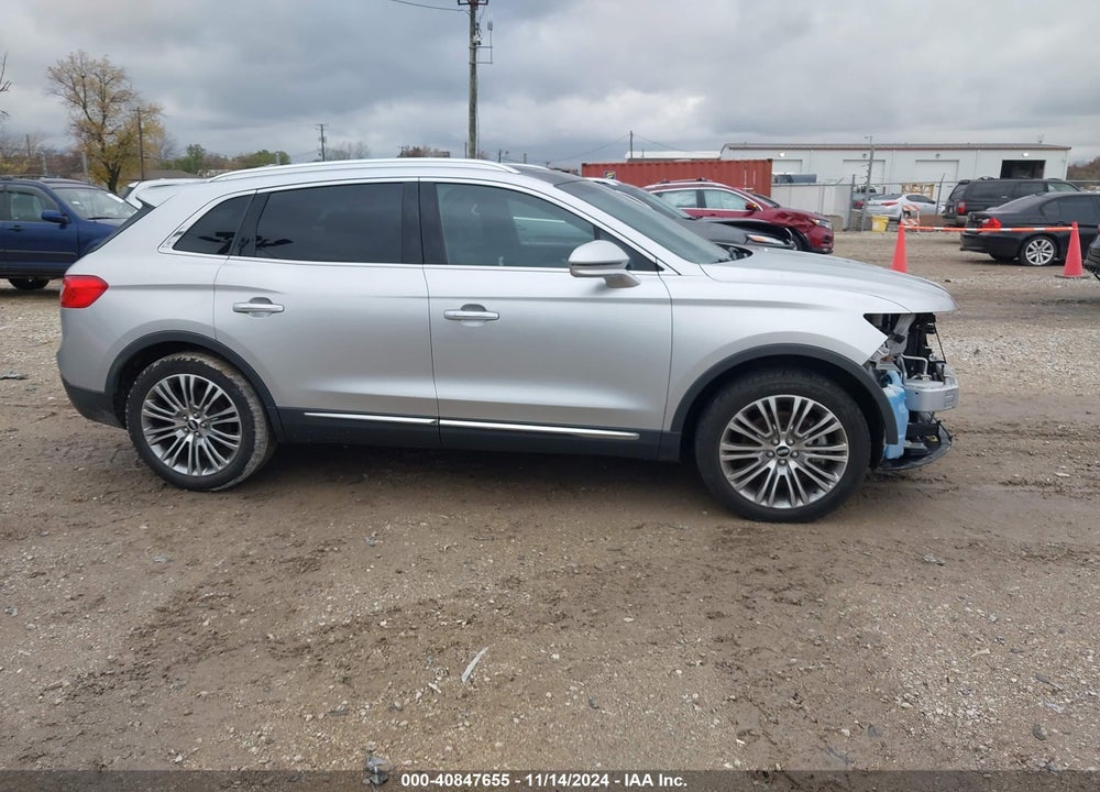 2016 LINCOLN MKX RESERVE VIN: 2LMTJ6LR7GBL53593