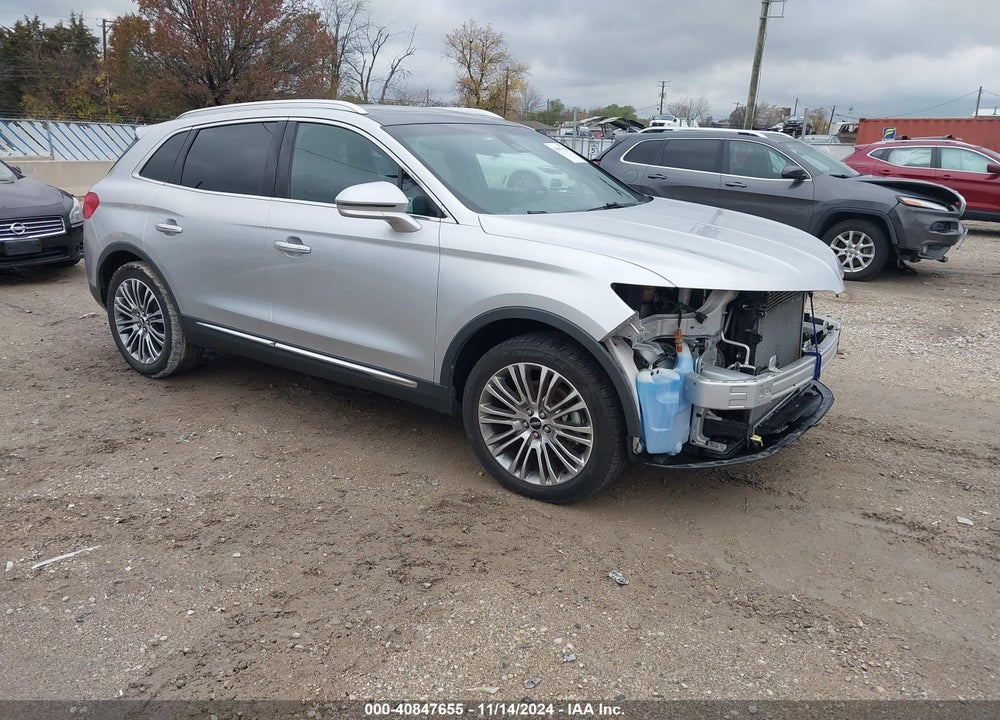 2016 LINCOLN MKX RESERVE VIN: 2LMTJ6LR7GBL53593