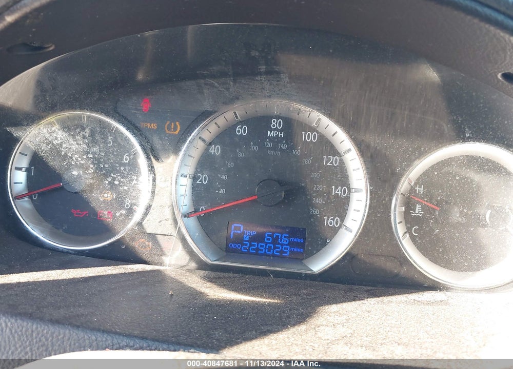 2010 HYUNDAI SONATA GLS VIN: 5NPET4AC7AH643477