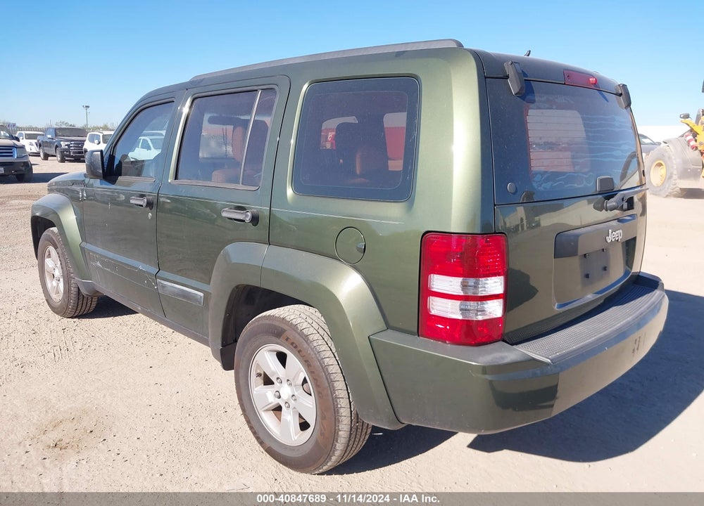2009 JEEP LIBERTY SPORT VIN: 1J8GP28K19W525180