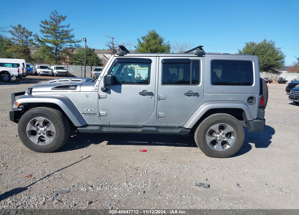 2016 JEEP WRANGLER UNLIMITED SAHARA VIN: 1C4BJWEGXGL152407