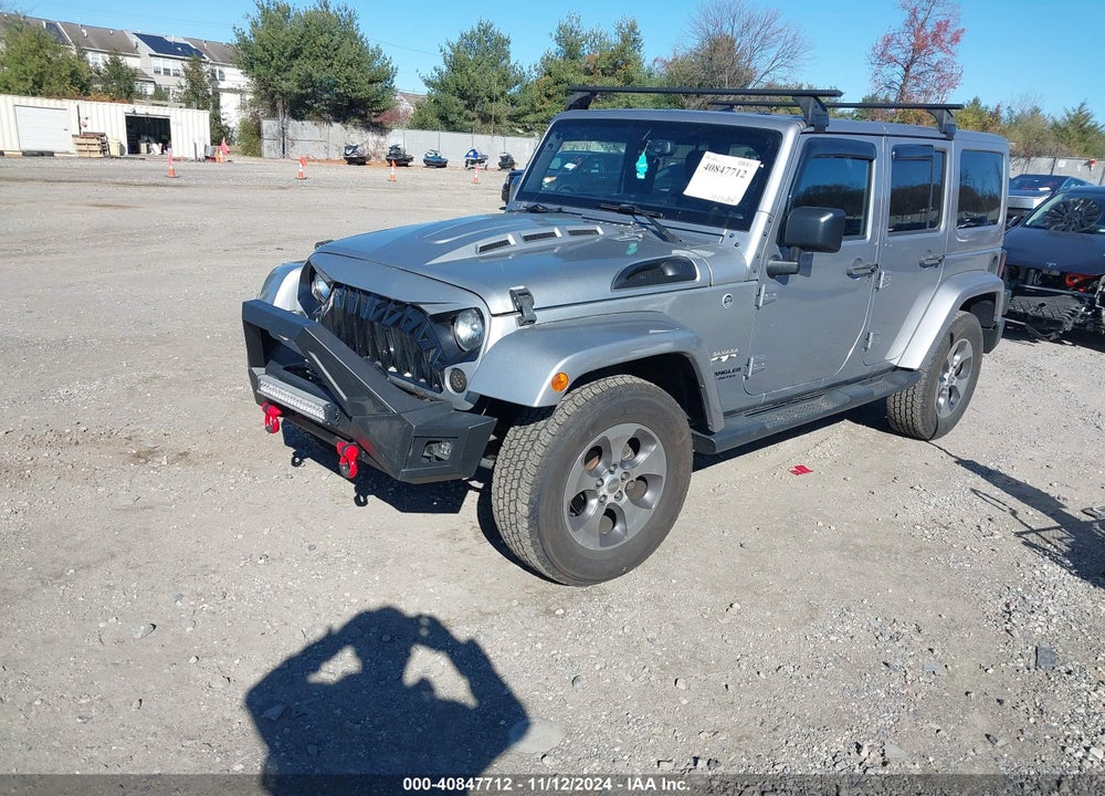 2016 JEEP WRANGLER UNLIMITED SAHARA VIN: 1C4BJWEGXGL152407