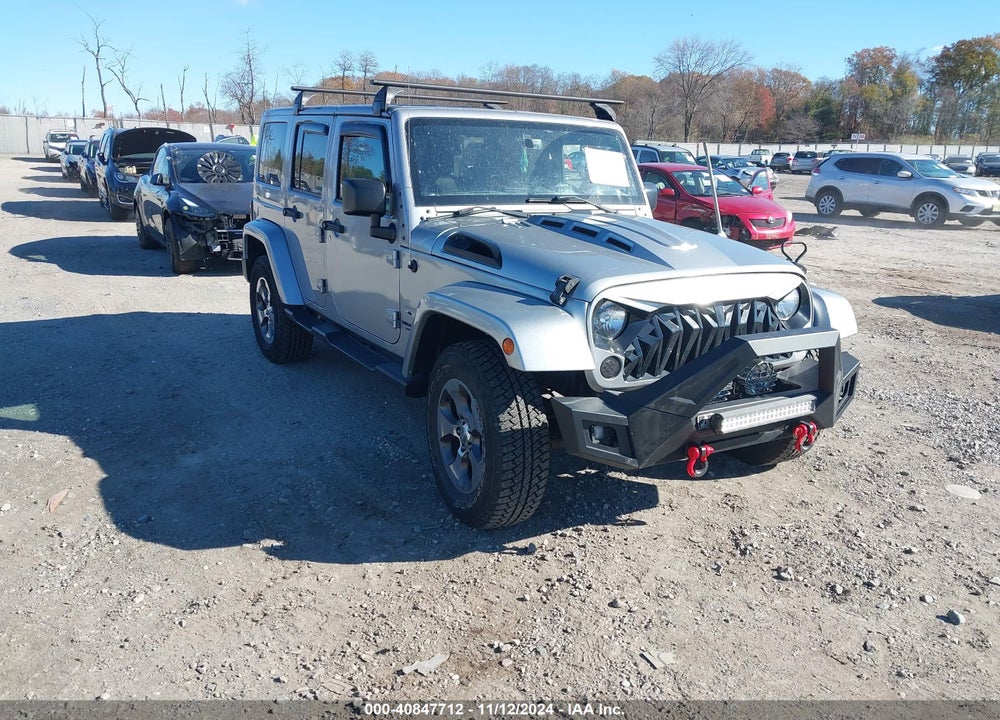 2016 JEEP WRANGLER UNLIMITED SAHARA VIN: 1C4BJWEGXGL152407