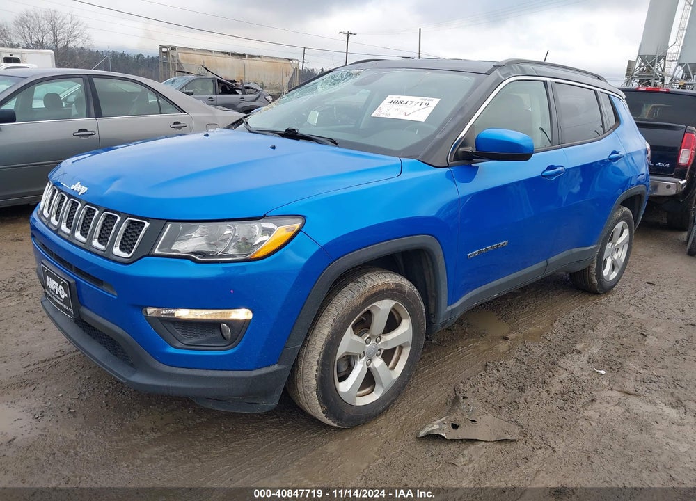 2018 JEEP COMPASS LATITUDE 4X4 VIN: 3C4NJDBB0JT168122