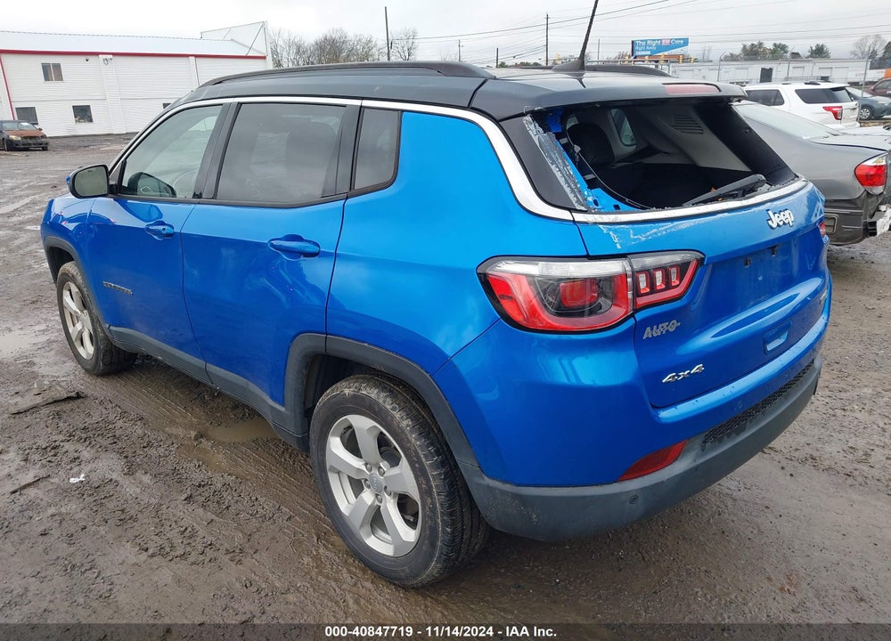 2018 JEEP COMPASS LATITUDE 4X4 VIN: 3C4NJDBB0JT168122