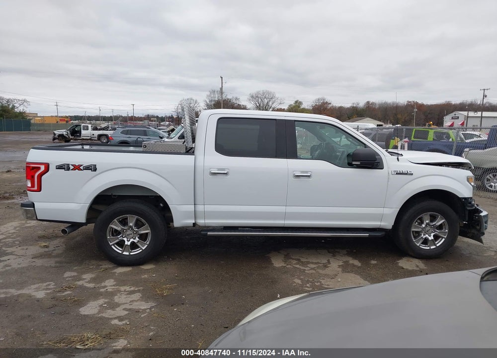 2017 FORD F-150 XLT VIN: 1FTEW1EFXHFA58326