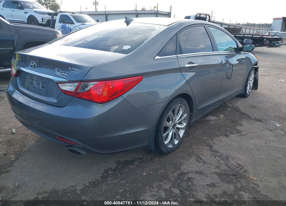 2012 HYUNDAI SONATA VIN: 5NPEC4AC7CH476637