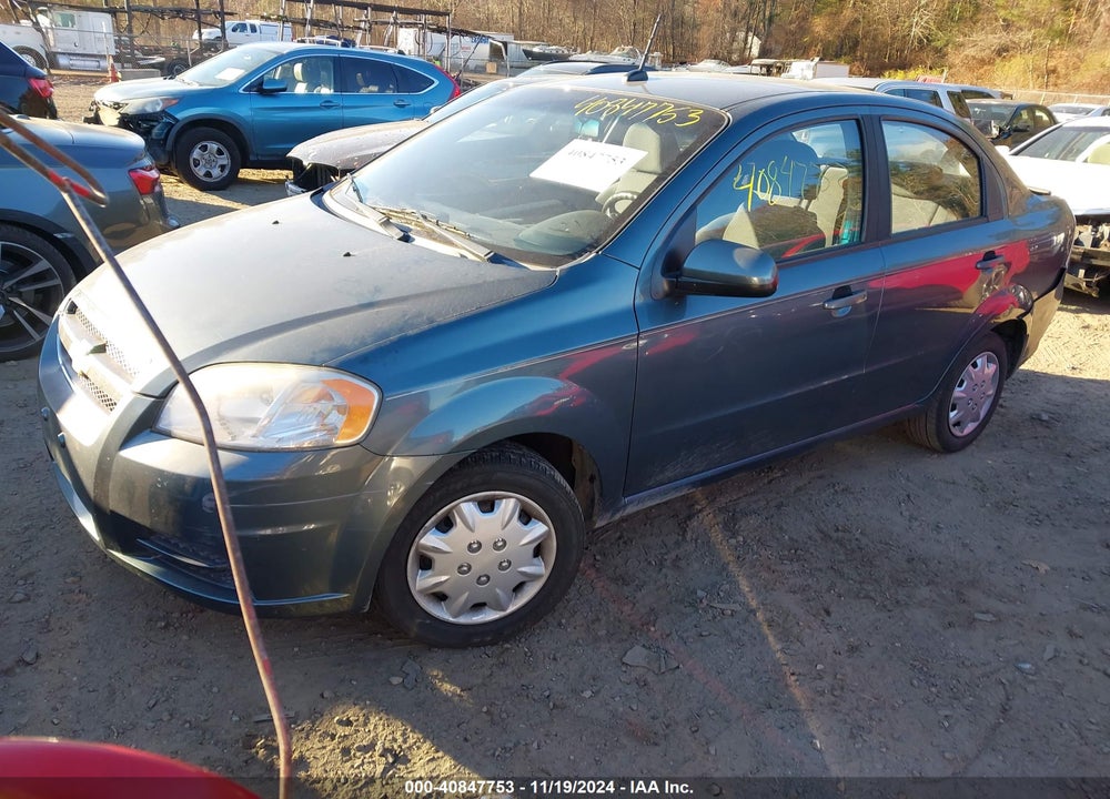 2010 CHEVROLET AVEO LS VIN: KL1TD5DE5AB102007