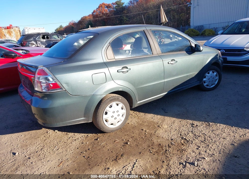 2010 CHEVROLET AVEO LS VIN: KL1TD5DE5AB102007