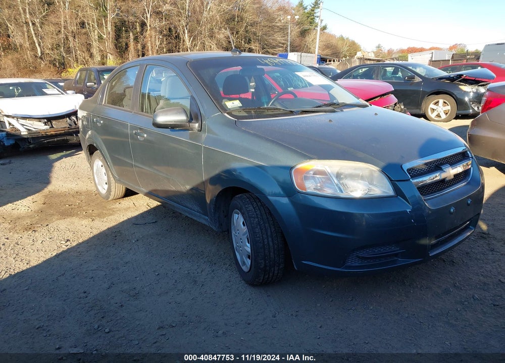 2010 CHEVROLET AVEO LS VIN: KL1TD5DE5AB102007