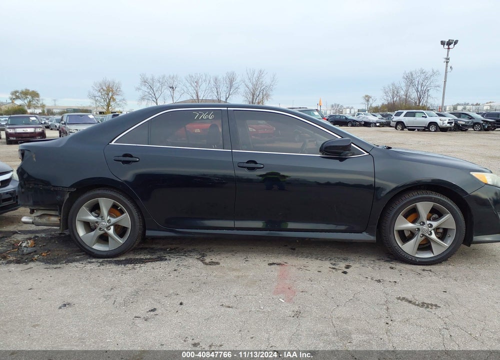 2012 TOYOTA CAMRY SE LIMITED EDITION VIN: 4T1BF1FK8CU182643