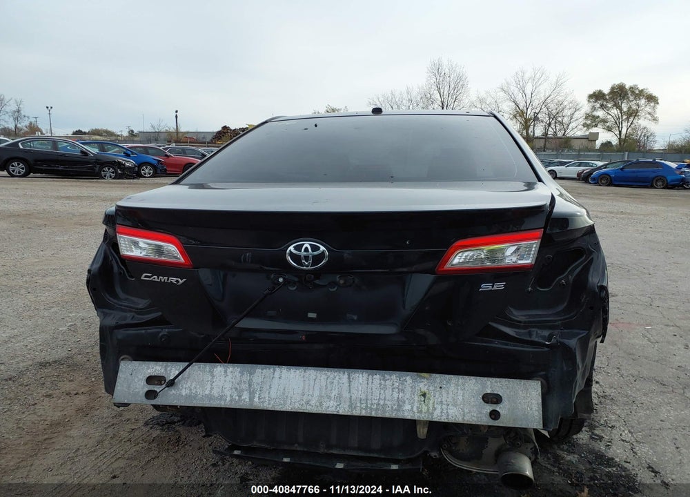 2012 TOYOTA CAMRY SE LIMITED EDITION VIN: 4T1BF1FK8CU182643