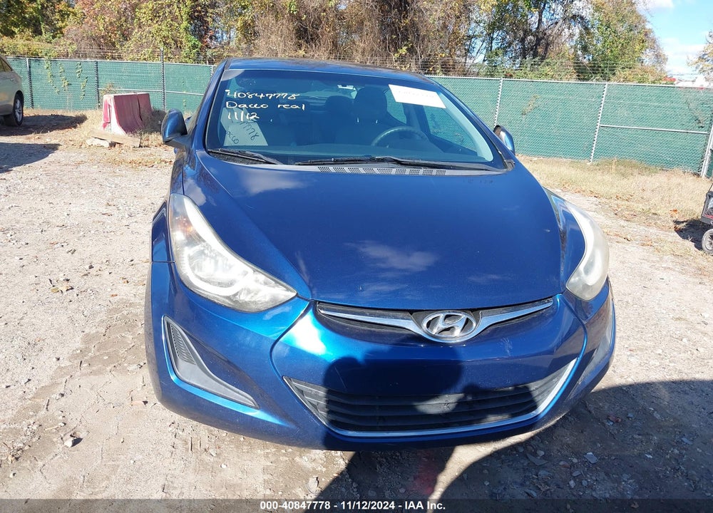 2016 HYUNDAI ELANTRA SE VIN: 5NPDH4AE0GH682158