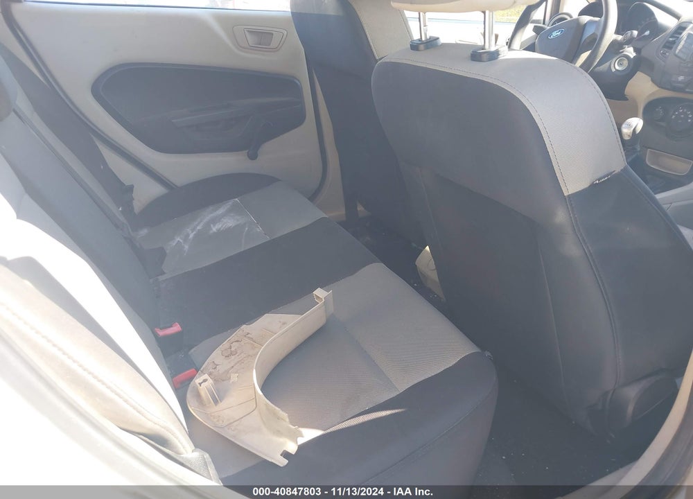 2013 FORD FIESTA S VIN: 3FADP4AJ5DM153509