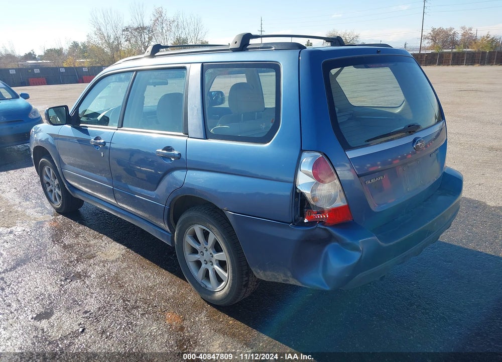 2007 SUBARU FORESTER 2.5X VIN: JF1SG65687H715209