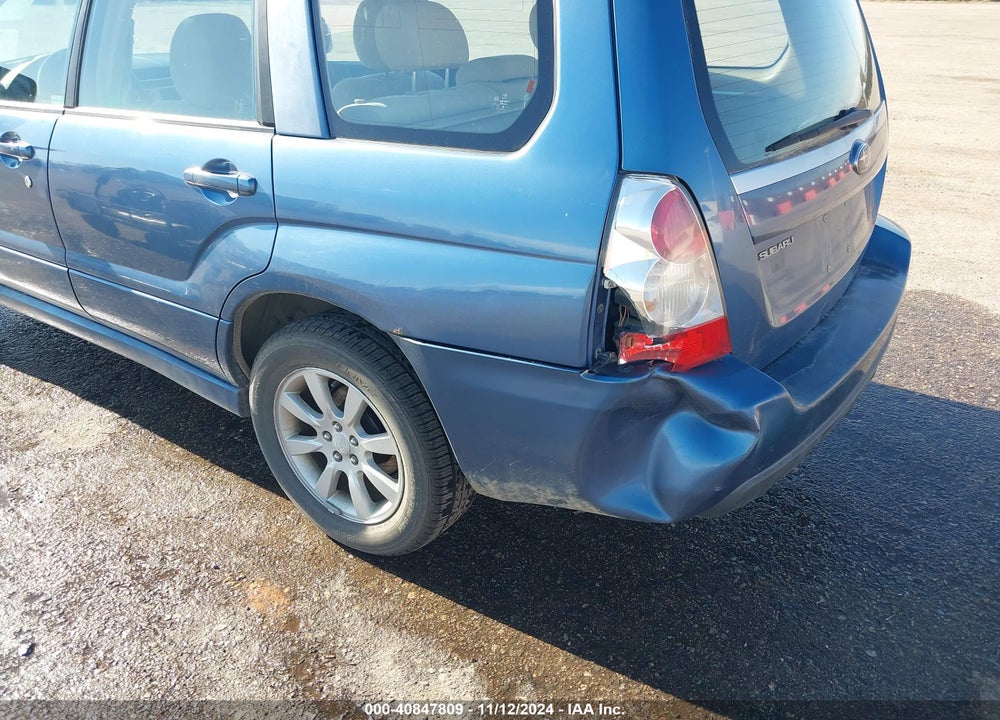 2007 SUBARU FORESTER 2.5X VIN: JF1SG65687H715209