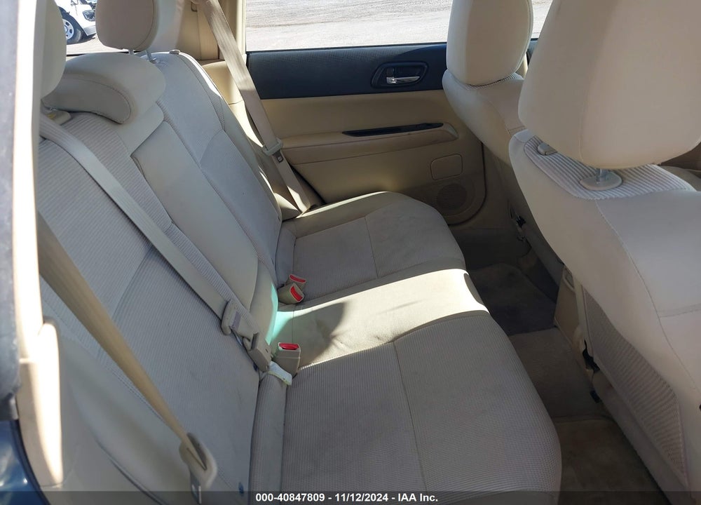 2007 SUBARU FORESTER 2.5X VIN: JF1SG65687H715209