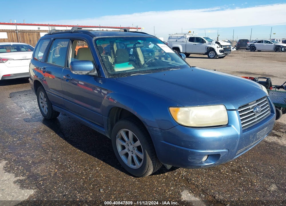 2007 SUBARU FORESTER 2.5X VIN: JF1SG65687H715209