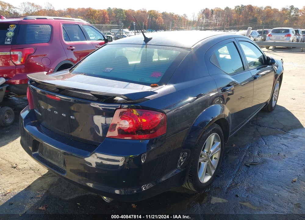 2011 DODGE AVENGER MAINSTREET VIN: 1B3BD1FG1BN510811