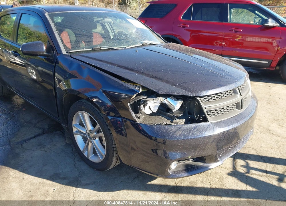 2011 DODGE AVENGER MAINSTREET VIN: 1B3BD1FG1BN510811