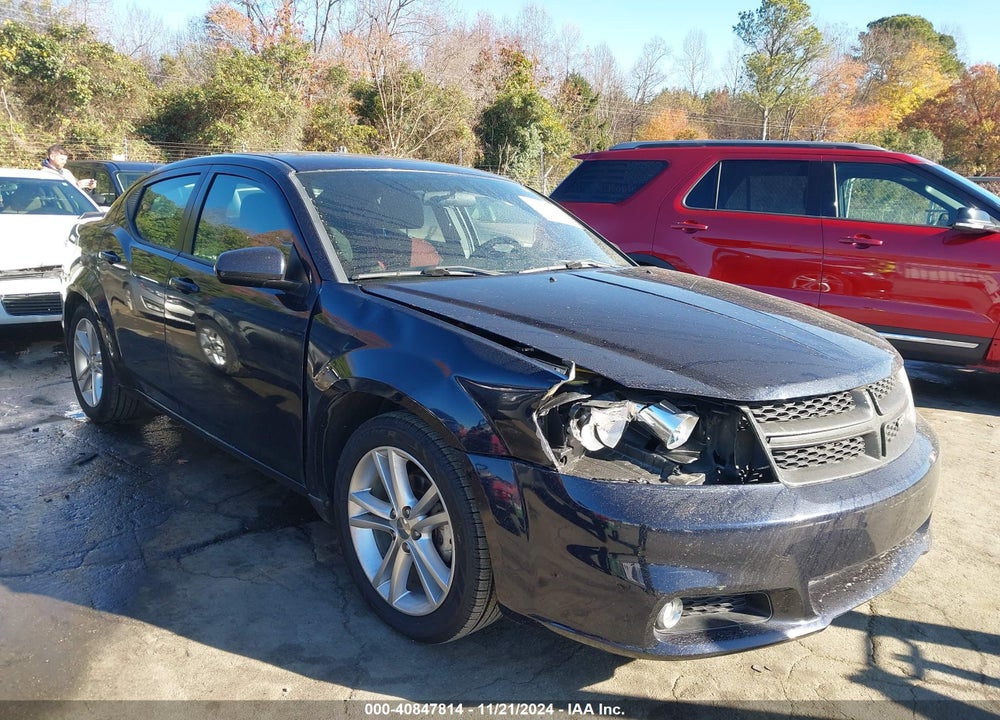 2011 DODGE AVENGER MAINSTREET VIN: 1B3BD1FG1BN510811