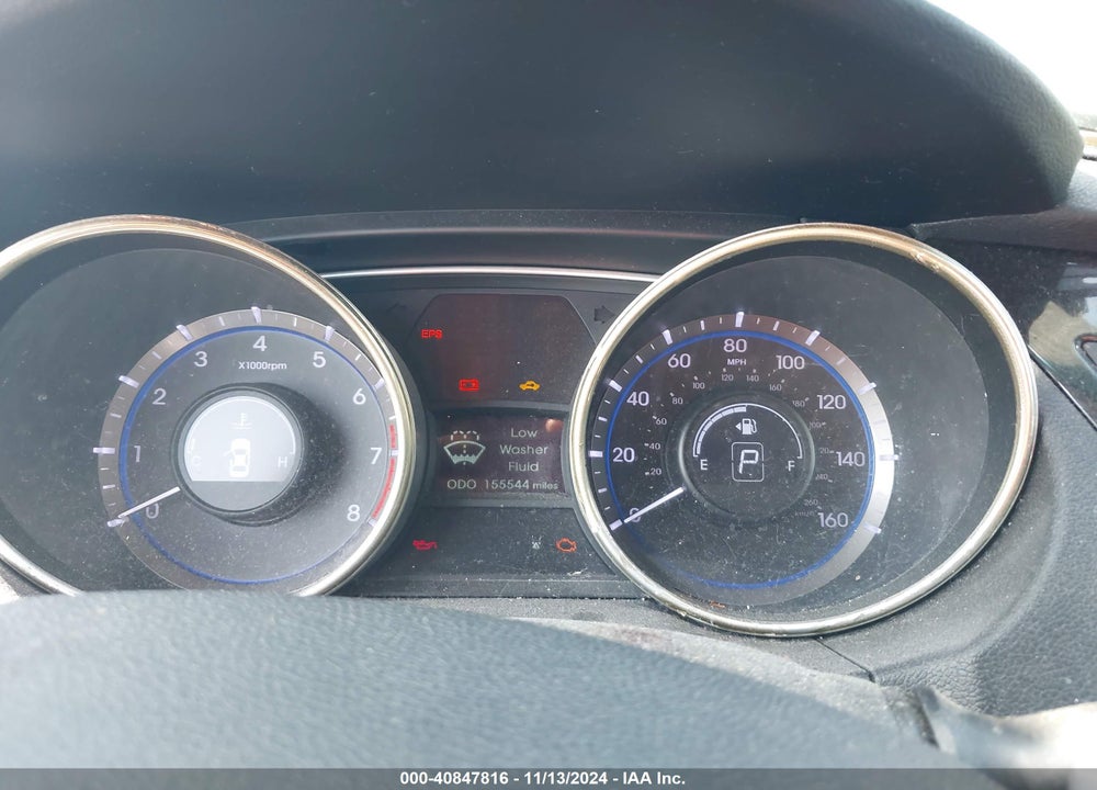 2011 HYUNDAI SONATA LIMITED 2.0T VIN: 5NPEC4AB6BH175492