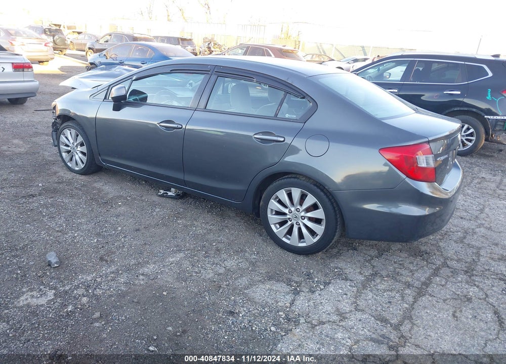 2012 HONDA CIVIC LX VIN: 2HGFB2F55CH320564