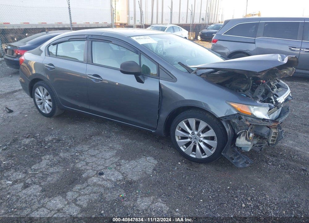 2012 HONDA CIVIC LX VIN: 2HGFB2F55CH320564