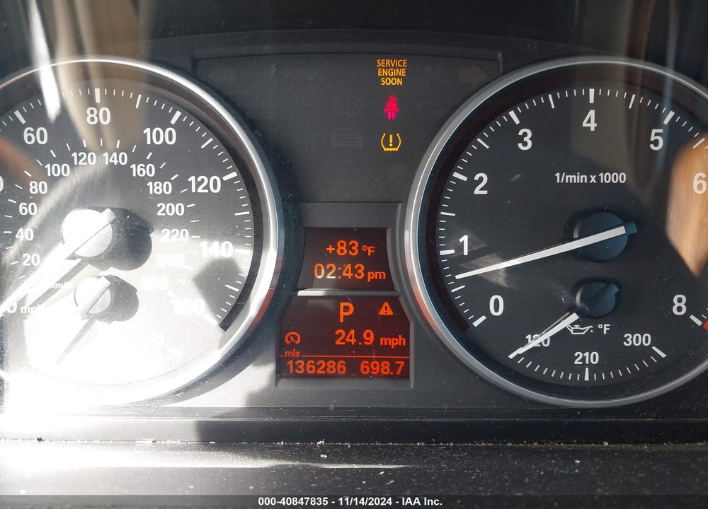 2007 BMW 328I VIN: WBAWL13537PX13195